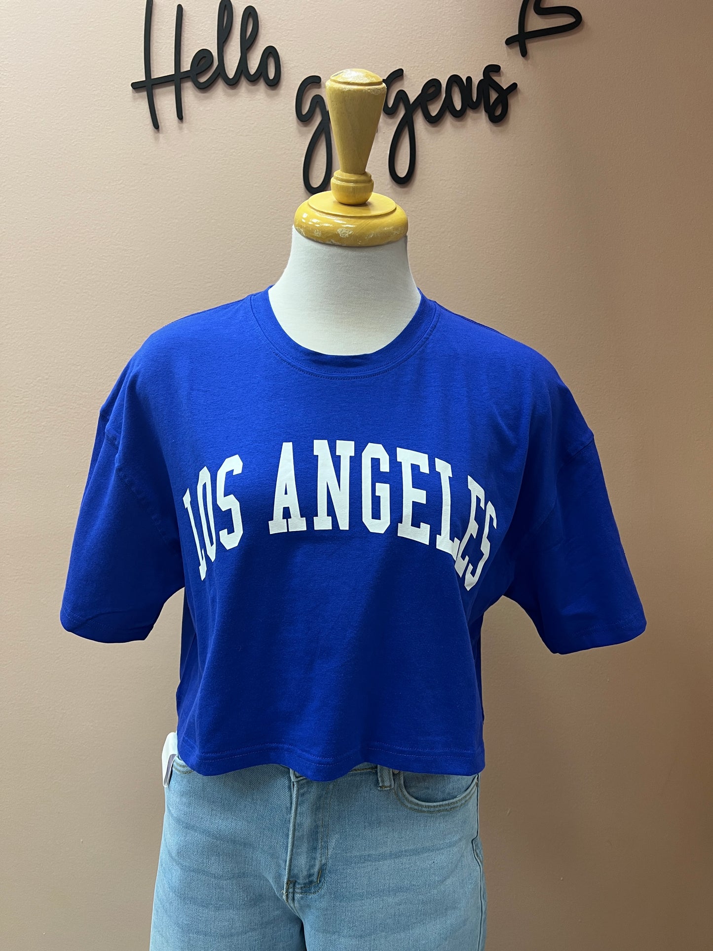 Los Angeles Cropped Top