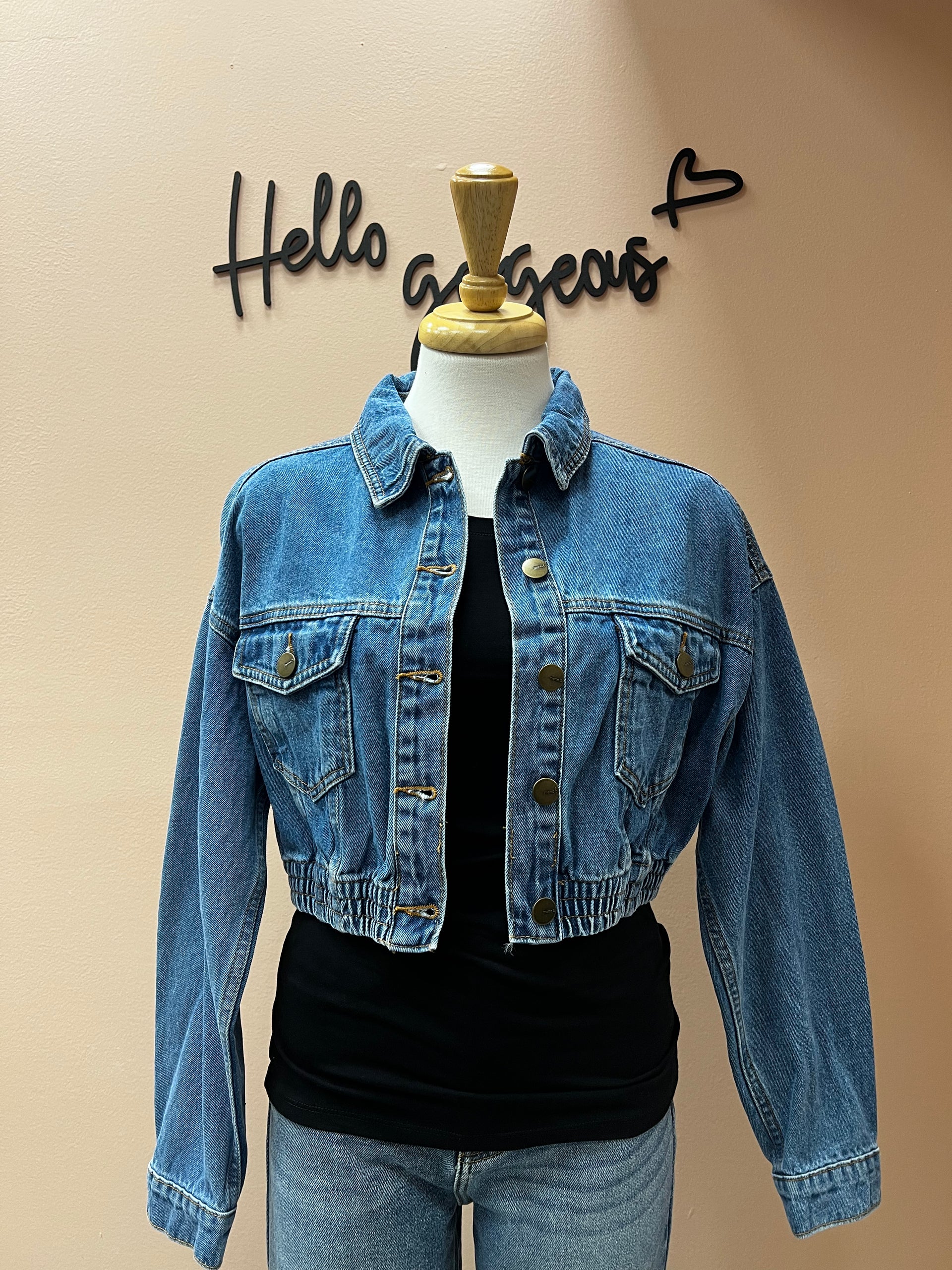 Retro Jean Jacket hot