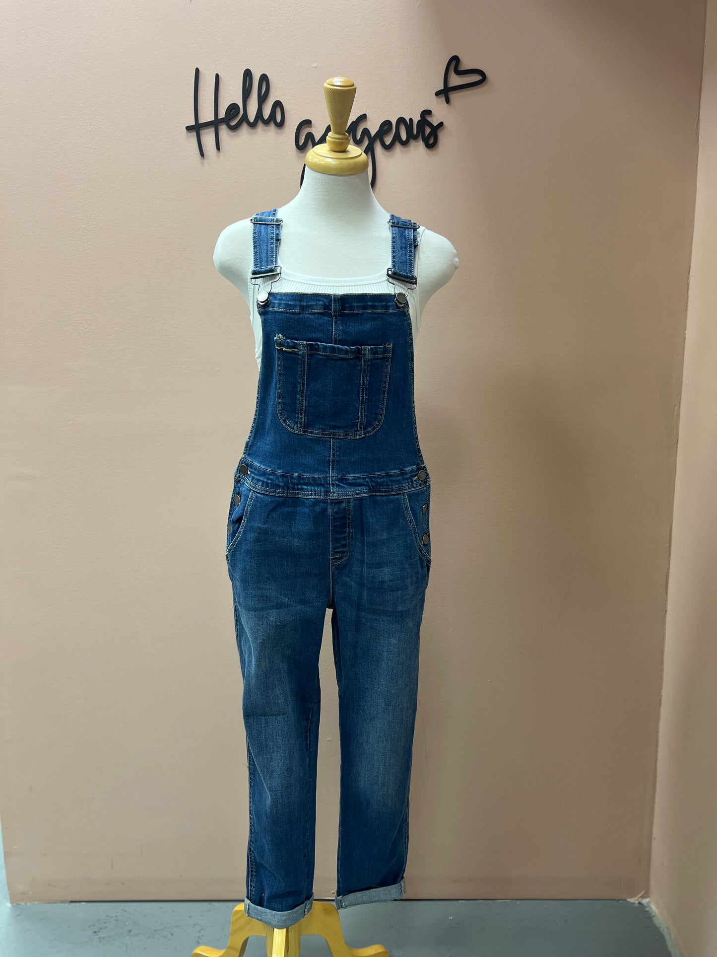 Boyfriend Fit Overall