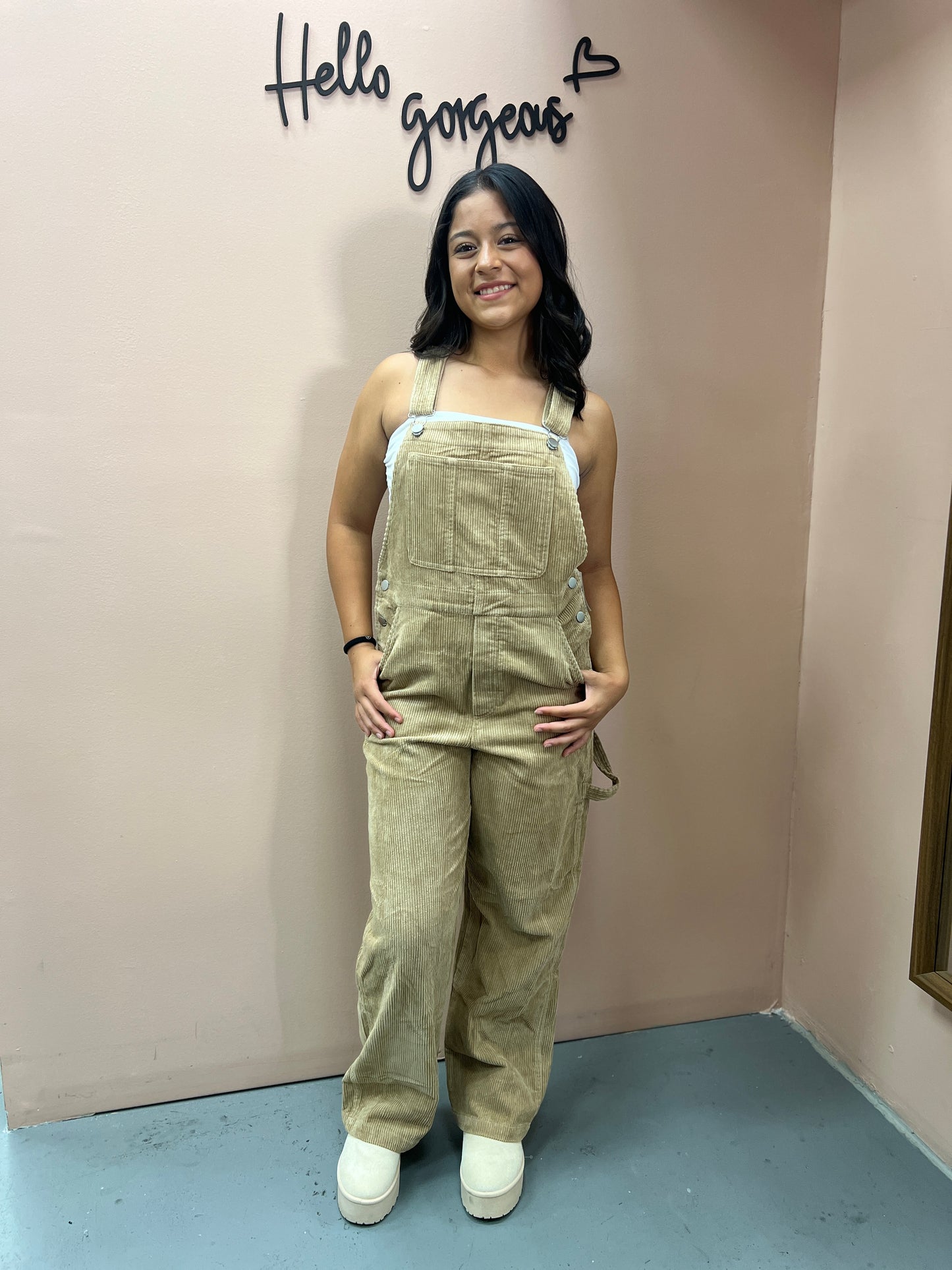 Corduroy Overalls