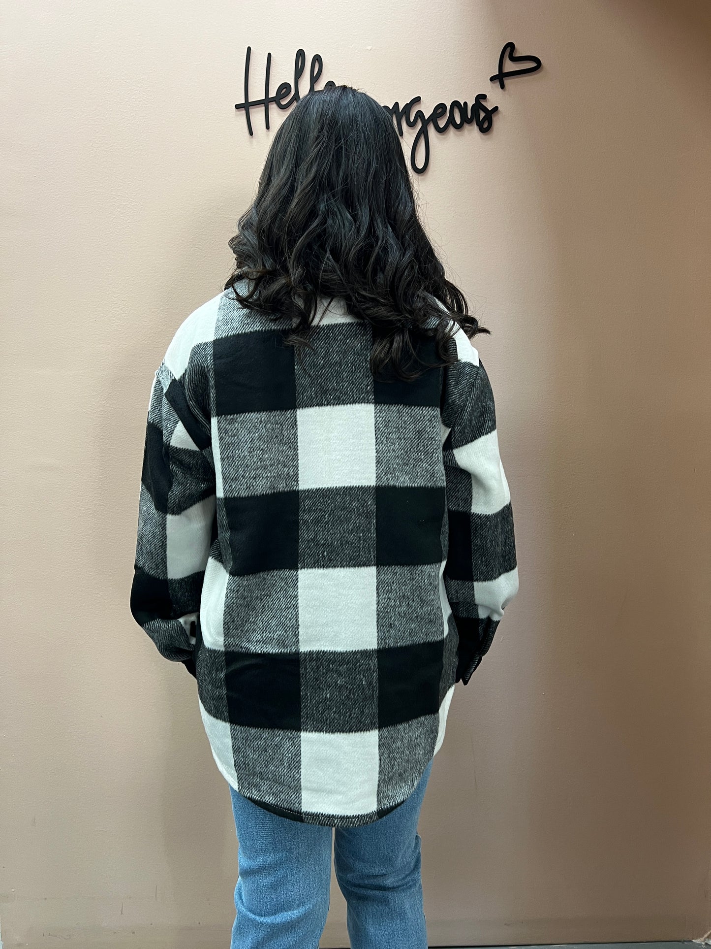 Plaid Shirt Jacket